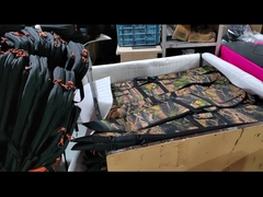 Poliéster de cuero del PVC de la caja del rifle de Scoped de 600 negadores con 3 bolsillos accesorios