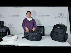 Bolso durable del arma de la pistola del forro de nylon del bolso del arma de la gama con múltiplo de las ranuras de la revista